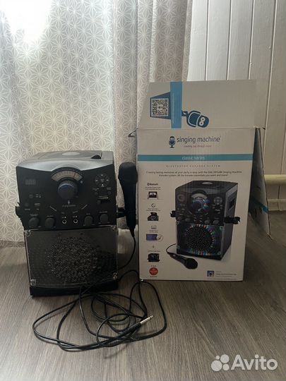 Караоке система Singing Machine с LED Disco