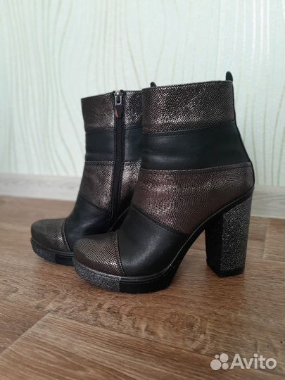 Ботильоны Кожа