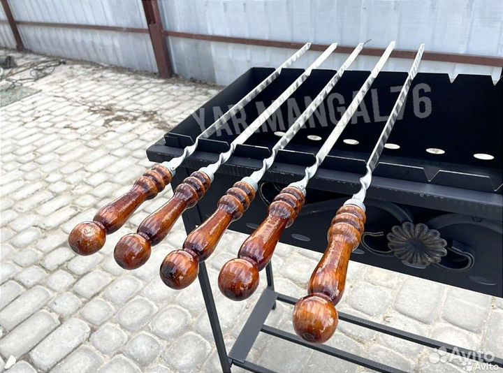 Шампура из нержавейки красивые