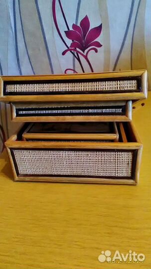 Шкатулки. Набор шкатулок из 3х штук 