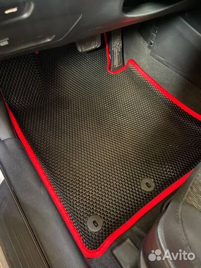 Коврики eva ева эва с бортами в автомобиль