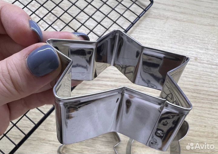 Набор форм для печенья 3 шт