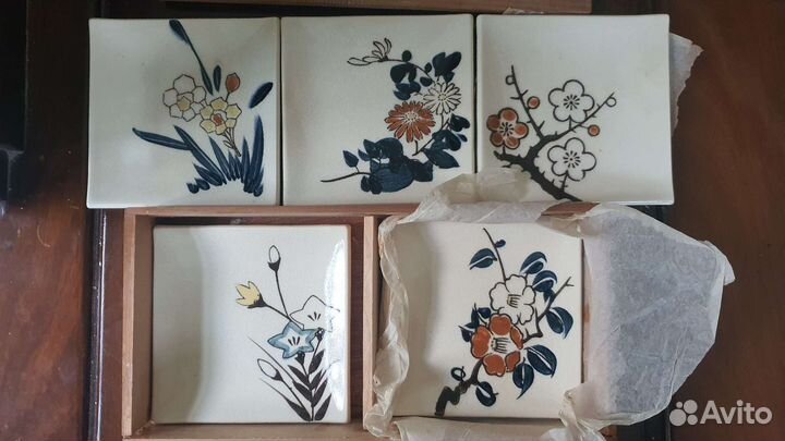 Набор новые тарелки japan винтажные