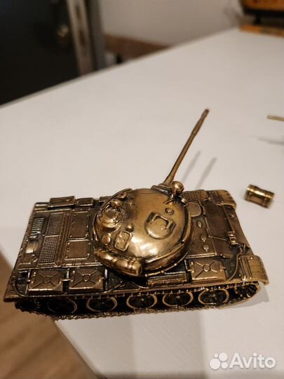 Модель танка т64 латунь