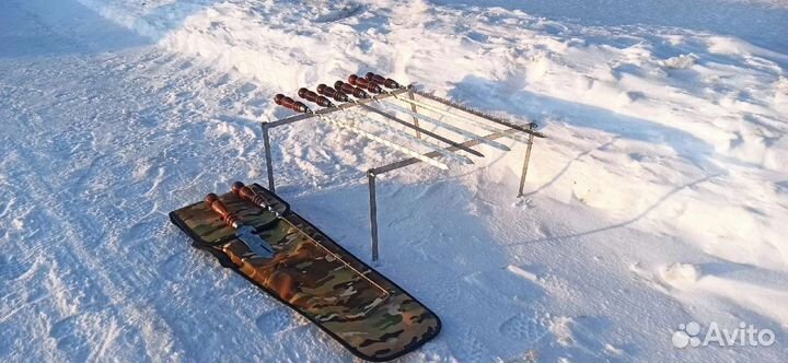 Набор шампуров в чехле