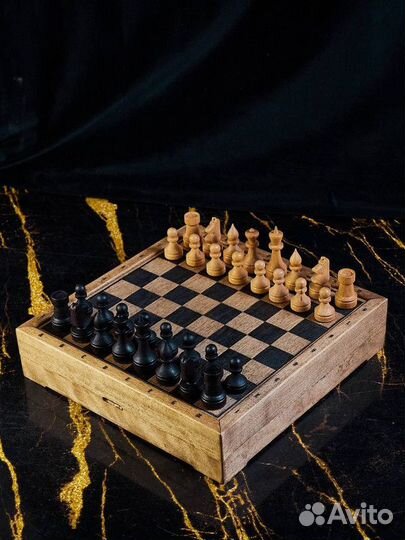 Шахматы классические деревянные Стандарт