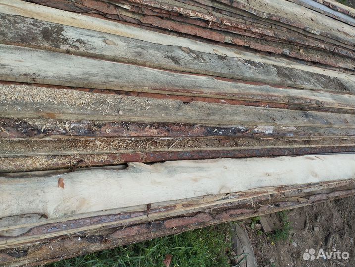 Заборная Доска, 7000 за куб, Полуобр 13000 за куб