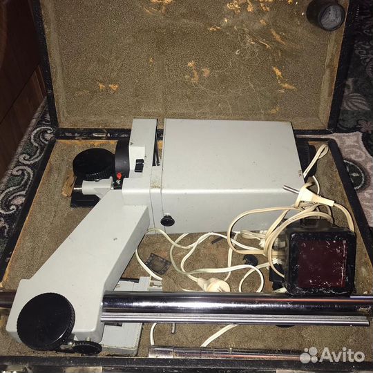 Фотоувеличитель в рабочем состоянии