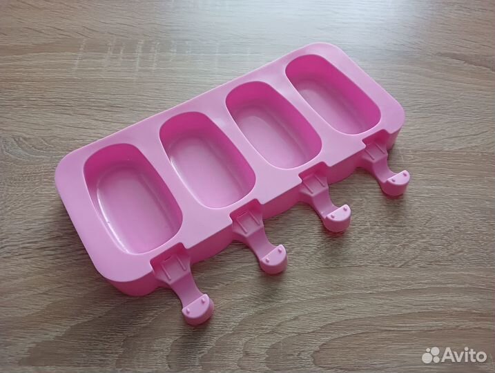 Форма силиконовая Эскимо 4 шт