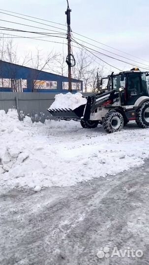 Аренда экскаватора погрузчика услуги трактора