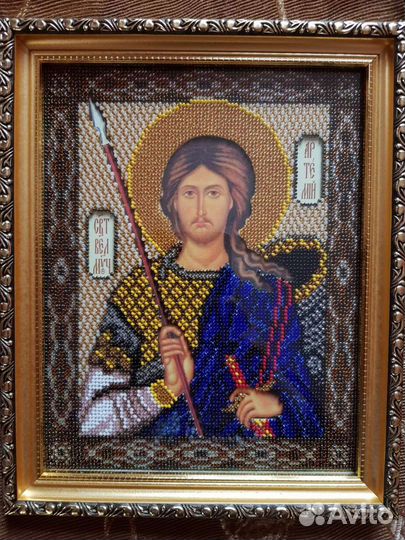 Вышивка бисером иконы