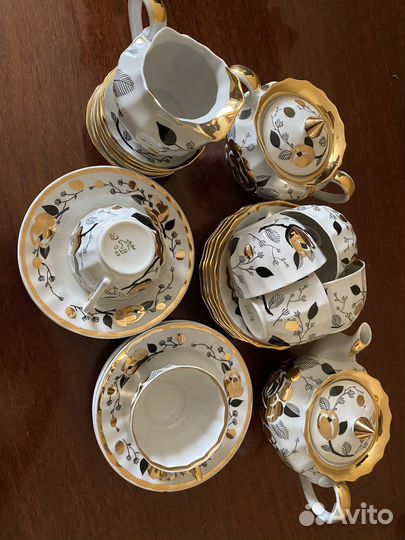 Сервиз чайный Вербилки Дмитровский фз СССР