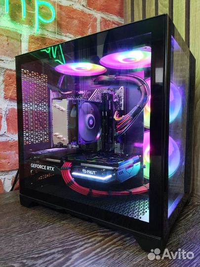 Игровой пк Аквариум i5 10400F + RTX 4060