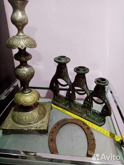 Старинный подсвечник