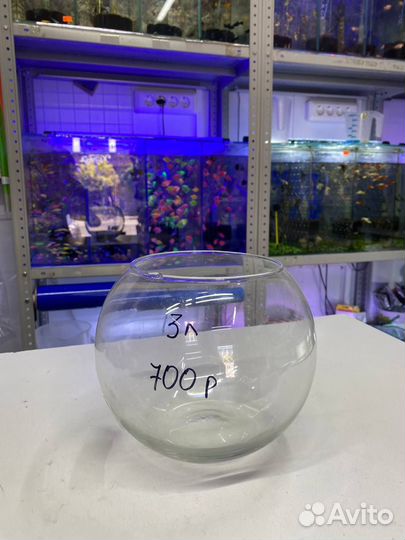 Аквариум круглый