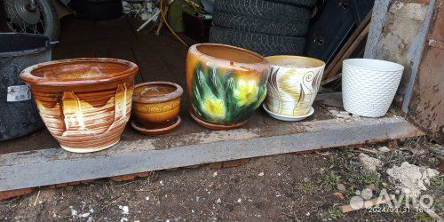 Керамические горшки