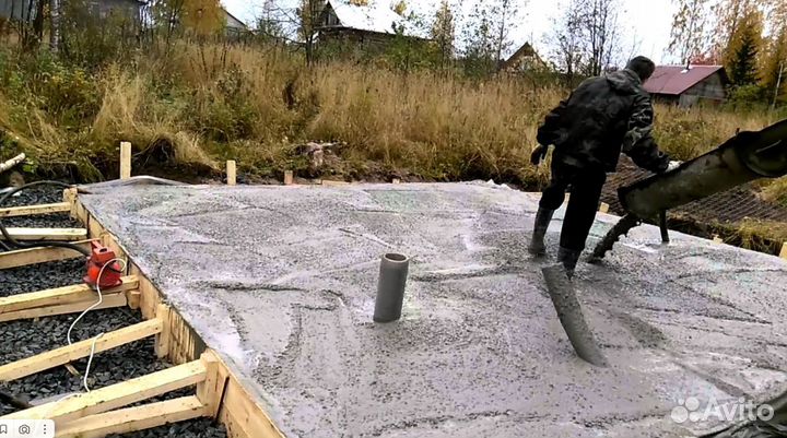 Бетон М100. Доставка