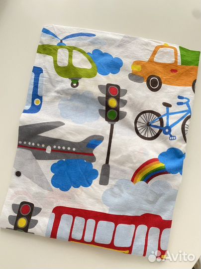 Простыни на резинке детские 120*60