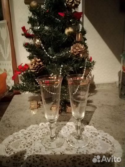 Винтажные фужеры