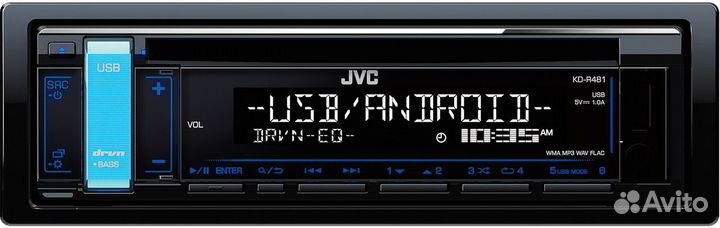 Автопроигрыватель JVC KD-R481