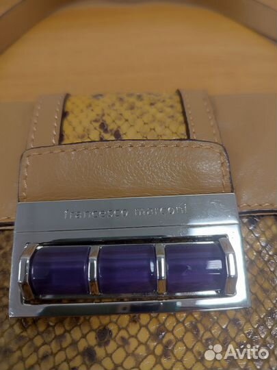 Сумка клатч Francesco Marconi натуральная кожа