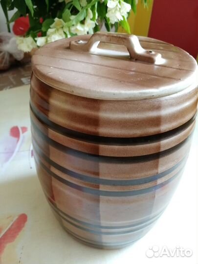 Керамический бочонок