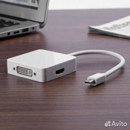 Переходники на Macbook mini DP - HDMi/VGA/DVI