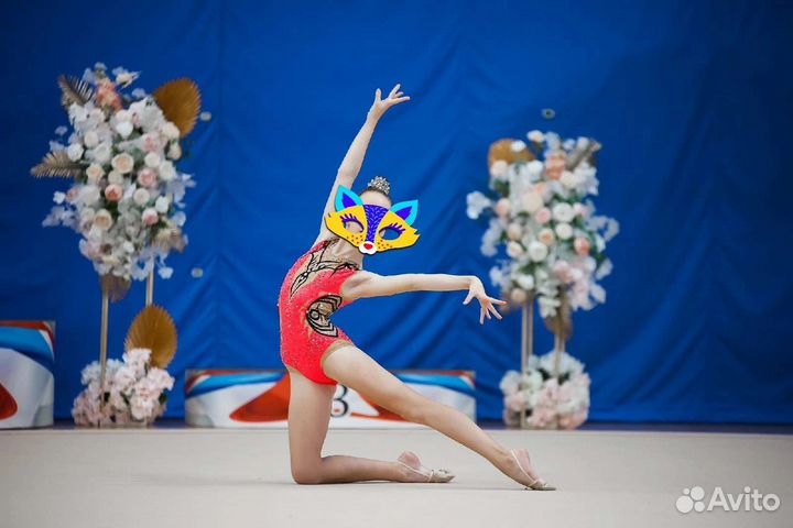 Купальник для художественной гимнастики р.156