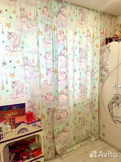 Шторы в детскую 300*260