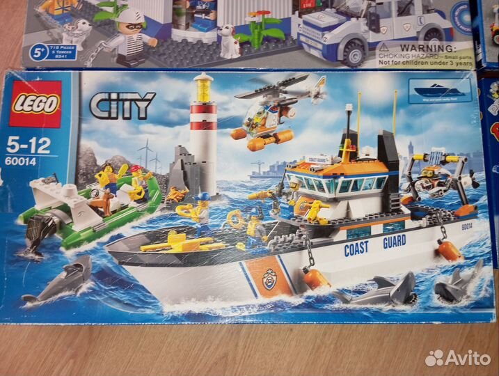 Конструктор lego, 4 набора
