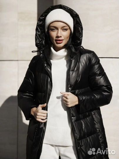 Пуховик зимний женский