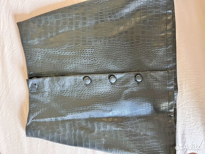 Юбко кожанная женская s