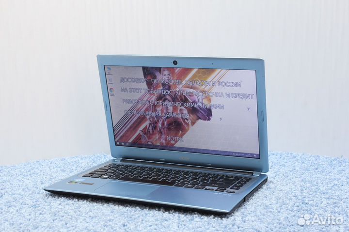 Надежный Ноутбук Aser 4 ядерный на i3 Доставка