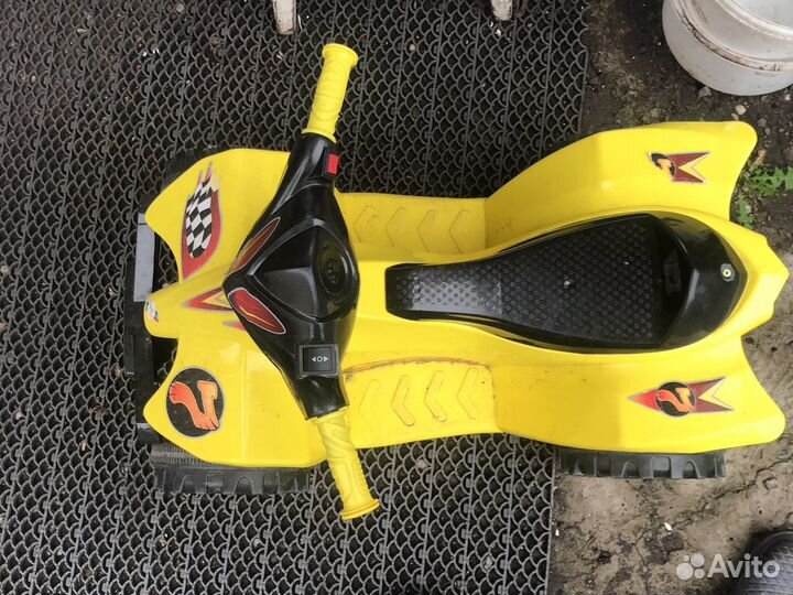 Детский квадроцикл бу электрический