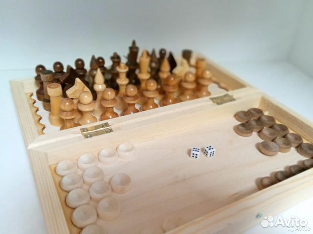 Шахматы 3 в 1