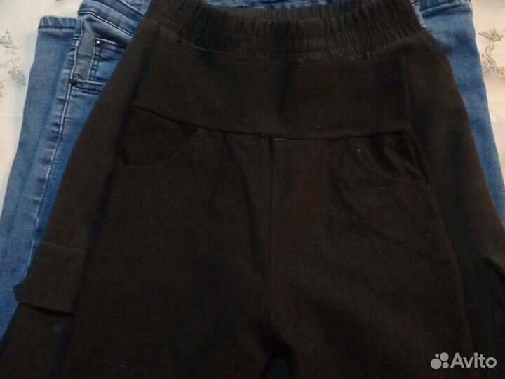 Джинсы 32,брюки черные,36разм.колготки,9,10,11лет