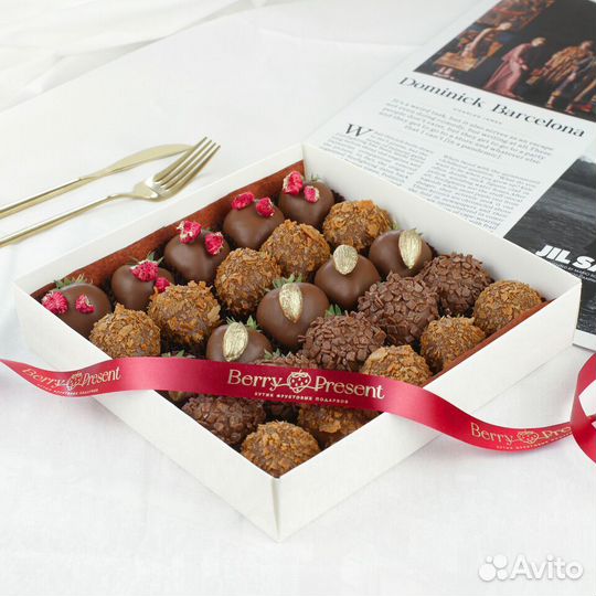Клубника в шоколаде маме