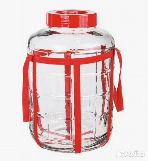 Бутыль стеклянная 25 литров