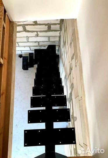 Металлокаркас для лестницы 