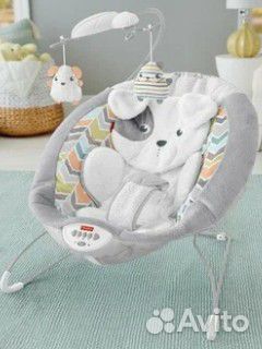 Шезлонг Fisher-Price Плюшевый щенок