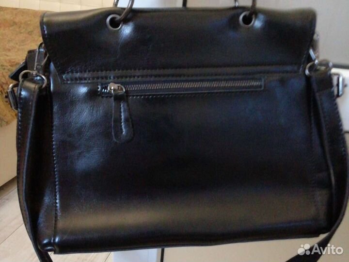 Сумка кросс боди зелёная