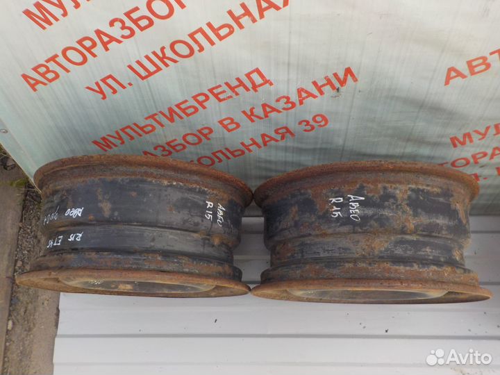 Диски штампованные штампы Шевроле Авео Т250