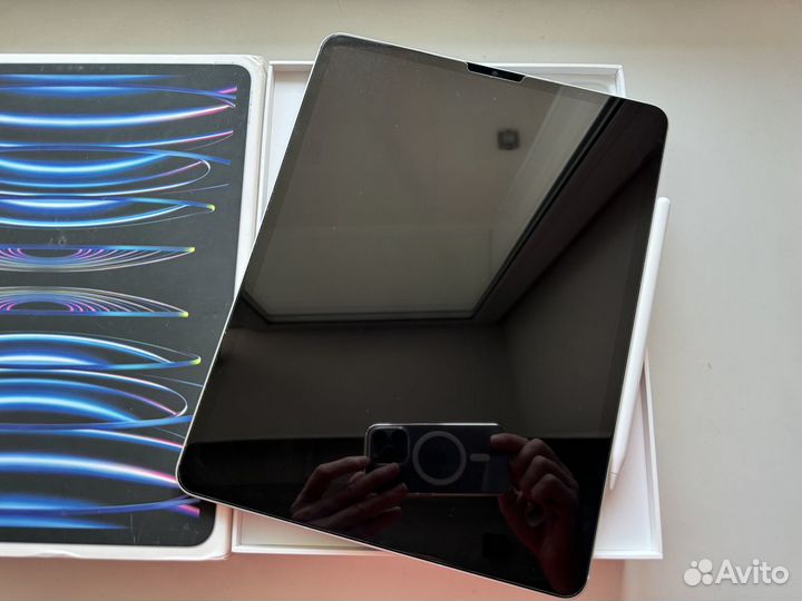 12.9 iPad Pro 6 M2 256 Wi-Fi+Cellular Silver 2024