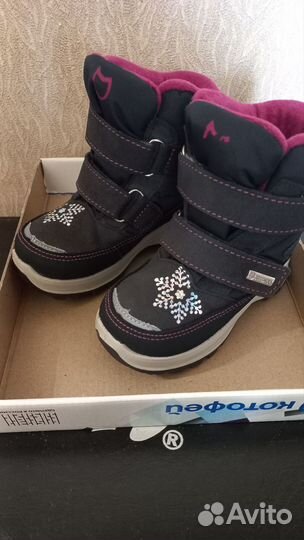 Зимние ботинки Котофей 23р