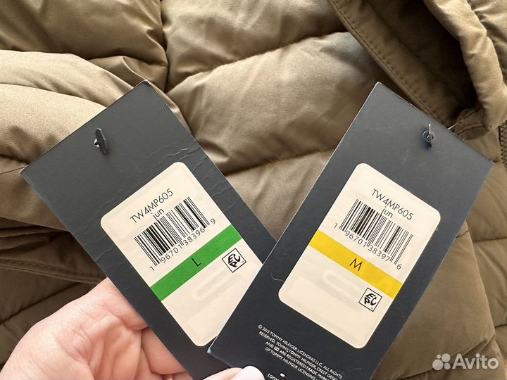 Tommy hilfiger куртка демисезонная M L оригинал