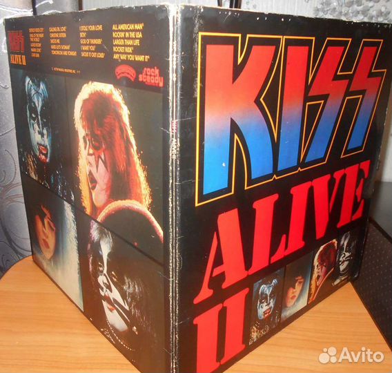 Импорт. пластинки в стиле Hard Rock и Glam Rock