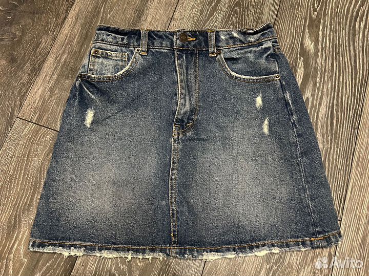 Юбка джинсовая