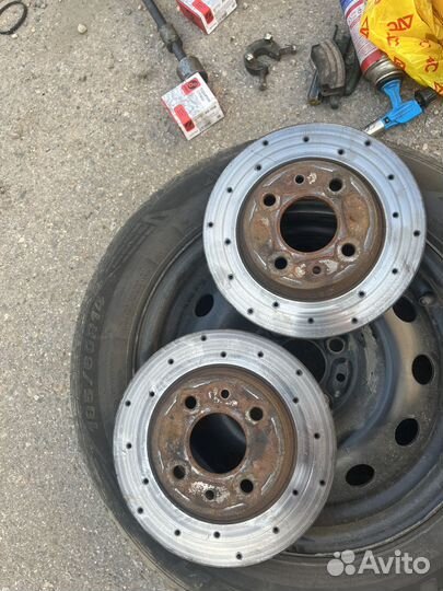 Передние тормозные диски LADA granta