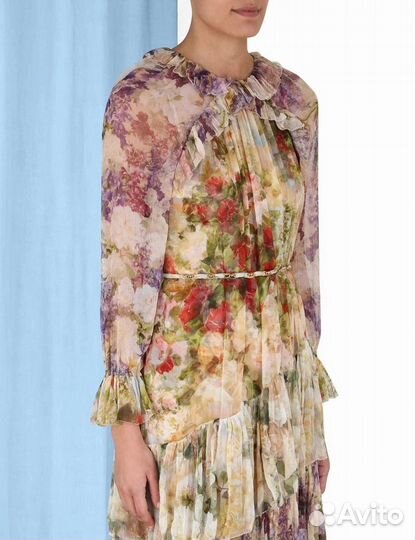 Платье zimmermann из шелка S-XL