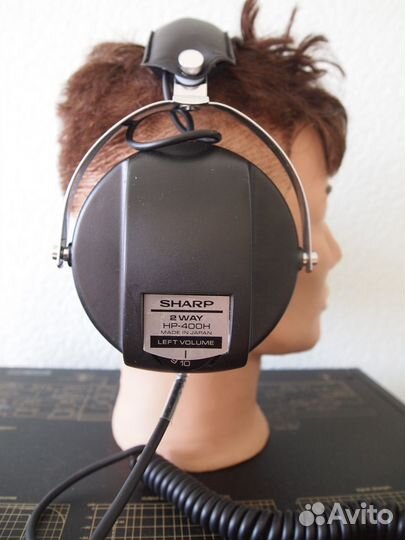 Наушники 2-х драйверные Sharp HP-400H Нов/Кор